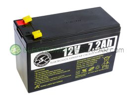12V 7Ah akkumulátor elektromos kerépárhoz